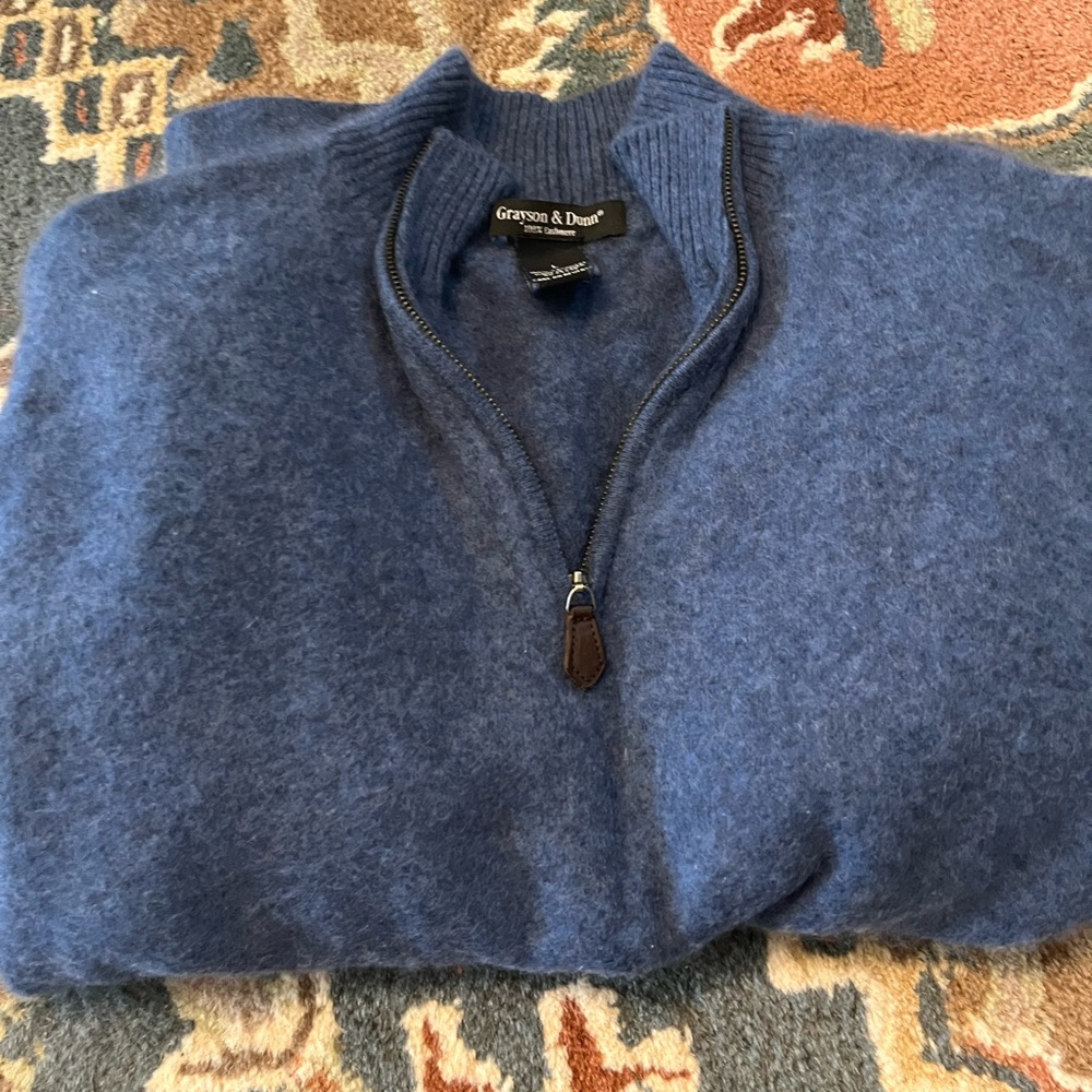 Grayson and Dunn men’s cashmere sweater